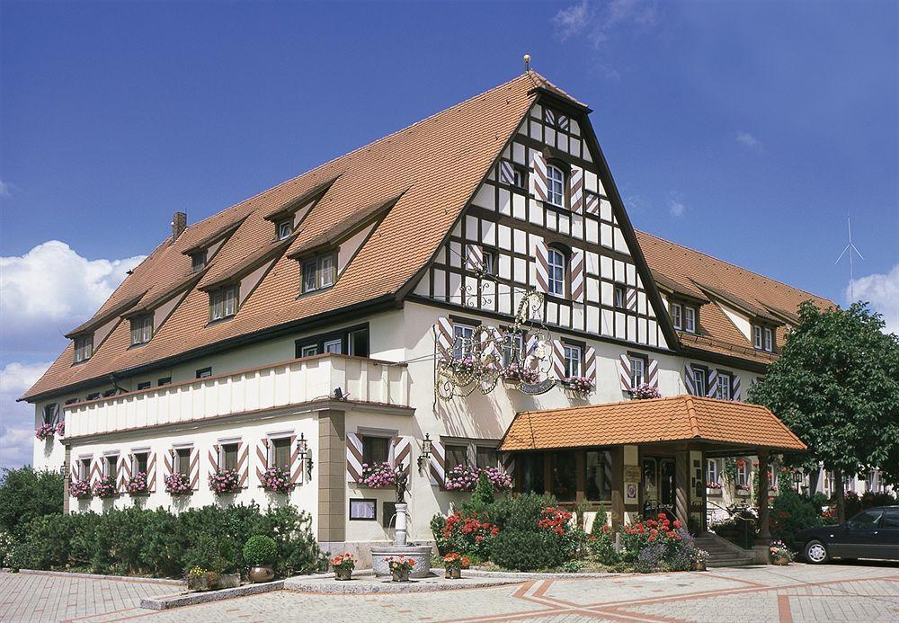 Hotel Brauereigasthof Landwehr-Braeu Reichelshofen Exterior photo